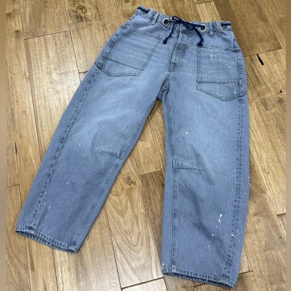 NWT Free People We The Free Moxie Jeans In Little Darlin Grey - Picture 8 of 16